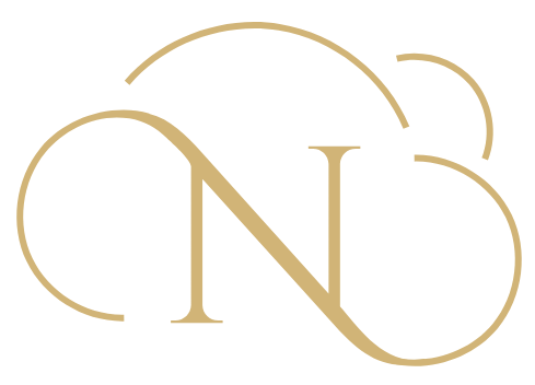 Nuage9 Aesthetics submark logo featuring gold cloud-inspired design, representing luxury and expert care in West Long Branch, NJ.